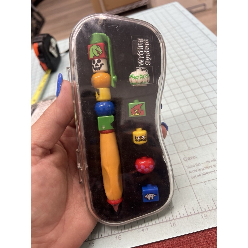 Set Of 2‎ Lego Writing System Dino island Pen And Case
